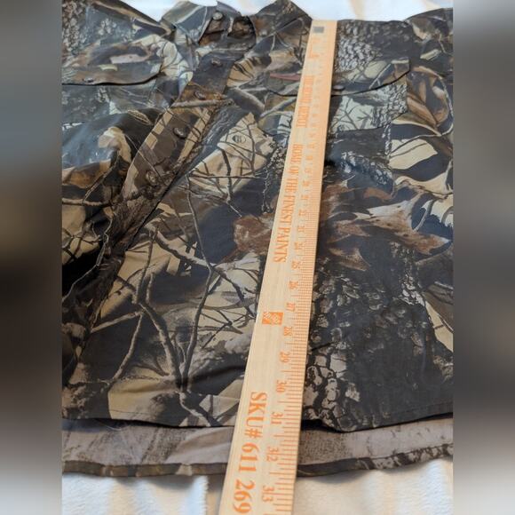 NWT Woolrich Realtree Hardwoods Camo Button Down Hunting Shirt w/ Mesh Vents 2XL - Picture 10 of 10